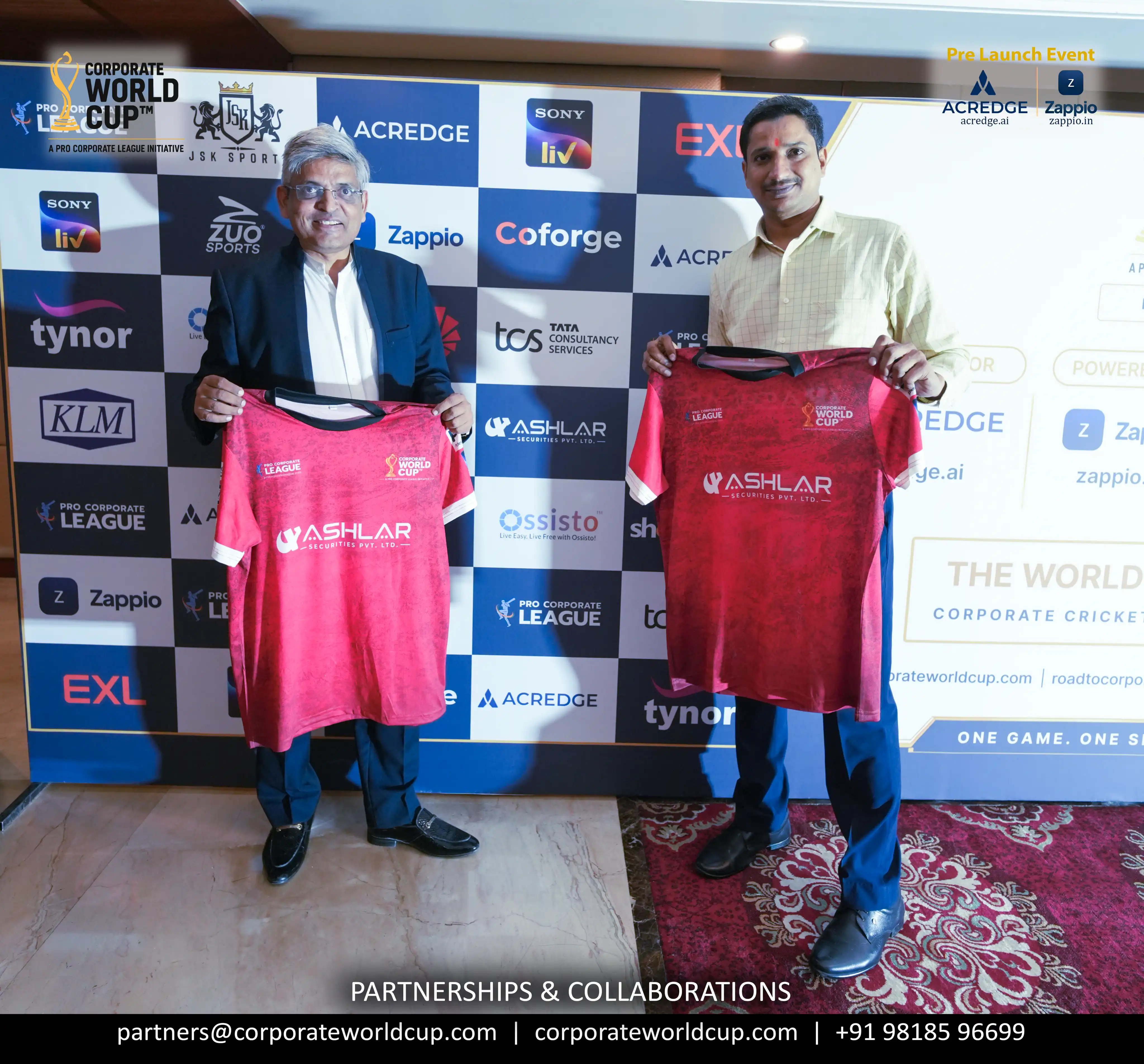 Aslar Jersey Launch – Corporate World Cup