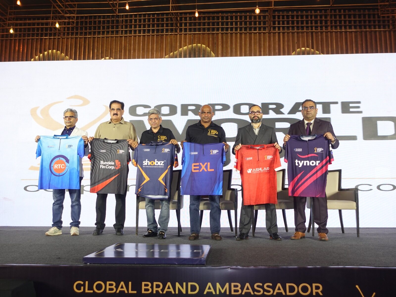 Corporate World Cup mega launch moment 1